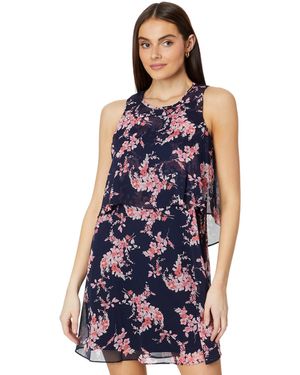 Tommy Hilfiger Dresses,sky Captain/seashell,6p - Blue