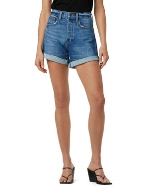 Joe's Jeans The Alex High Rise Fitted Denim Short - Blue