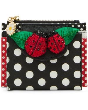 Betsey Johnson Lucky You Bifold Wallet - Green