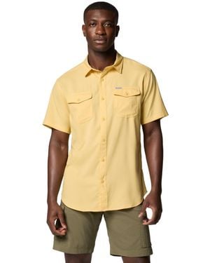 Columbia Utilizer Ii Solid Short Sleeve Shirt - Metallic