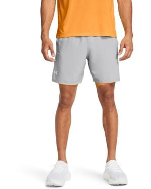 Under Armour Launch Run 7-inch 2-in-1 Shorts, - Blue