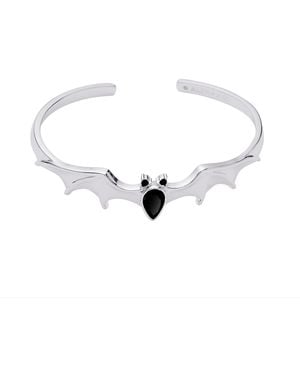 ALEX AND ANI Crystal Bat Cuff - Metallic