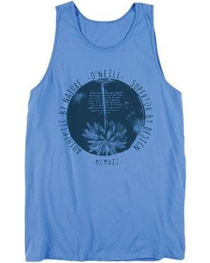 O'neill Sportswear Inside Out Tank Top - Blue