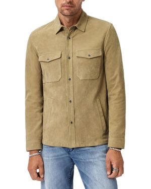 John Varvatos Jonah Shirt Jacket - Natural