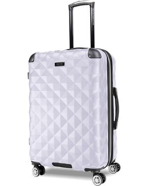 Kenneth Cole Diamond Tower Luggage Collection Lightweight Hardside Expandable 8-wheel - Purple