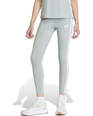 adidas Essentials 3-stripes Cotton Leggings - Blue
