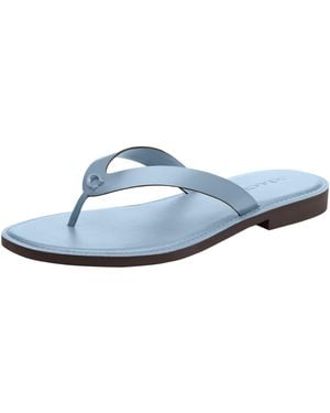 COACH Brianna Flip Flop Platform - Blue