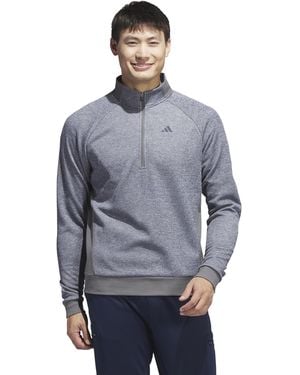 adidas Dwr Quarter-zip Pullover - Blue