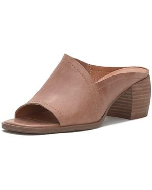 Lucky Brand Jemie Mule Sandal Heeled - Brown