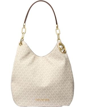 Michael Kors Lg Chain Shldr Tote Bag - Grey
