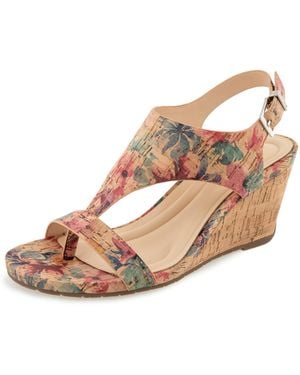 Kenneth Cole Greatly Thong Rose Multi Cork - Pink