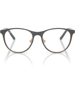 Ray-Ban Ry9552v Round Prescription Eyewear Frames - Black