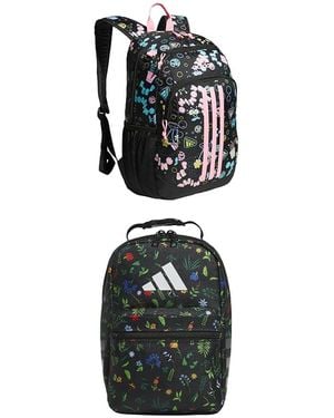 adidas Creator Backpack + Santiago Lunch Bag - Black