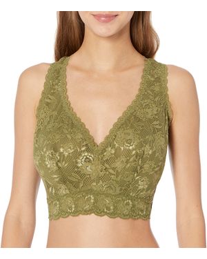 Cosabella Say Never Ultra Curvy Racie Racerback Bralette - Green