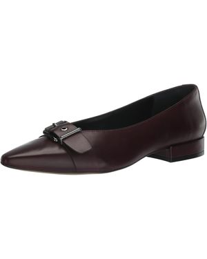 Vince Camuto Megdele Buckle Flat - Black