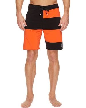O'neill Sportswear 19 Inch Outseam Hyperfreak Stretch Swim Boardshort - Orange