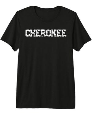 CHEROKEE Premium Tri-blend T-shirt - Black