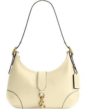 COACH Hamptons Hobo Bag - Natural