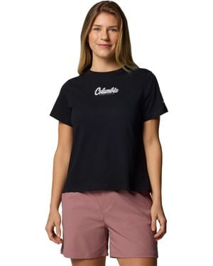 Columbia Rolling Bend Graphic Short Sleeve - Black