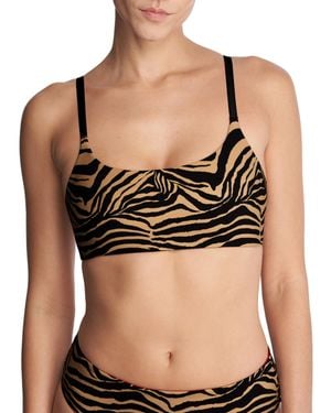 Natori Standard Riviera Reversible Bikini Top - Black