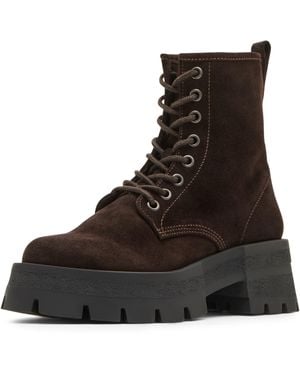 Steve Madden Combat Boot - Brown