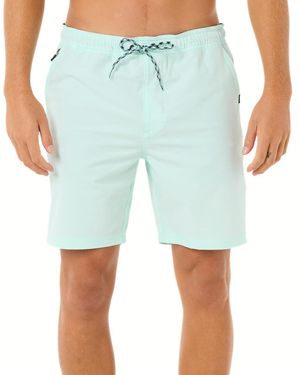 Rip Curl Boardwalk Jackson 18" Volley Casual Shorts - Blue
