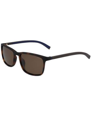Nautica N6242s Square Polarized Sunglasses - Brown