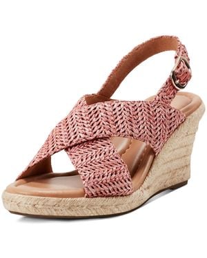 Easy Spirit Wedge Sandal - Pink