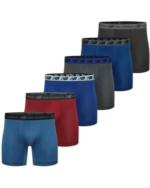New Balance Premium Performance Boxer Brief - Blue