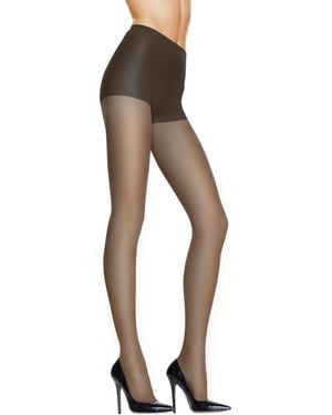 Hanes Silk Reflections Sheerest Support Control Top - Natural