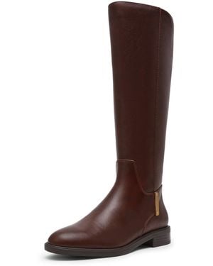 Anne Klein Sinclair Mid Calf Boot - Brown