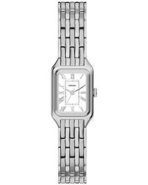 Fossil Raquel Mini Three-hand Stainless Steel Watch - Metallic