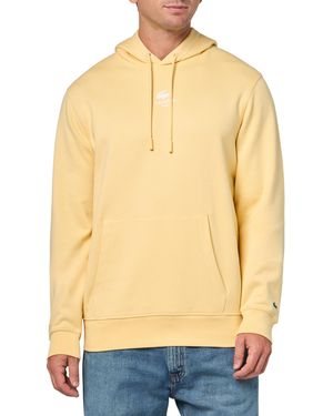 Lacoste Print Hoodie - Yellow