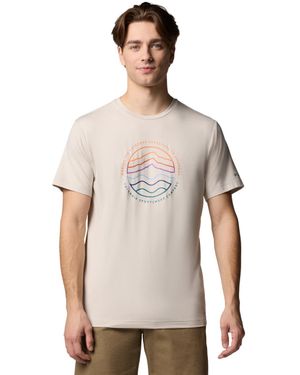Columbia Kwick Hike Graphic Short Sleeve Tee - White