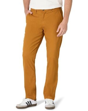 Amazon Essentials Legere Stretch-Chinohose in sportlicher Passform - Orange