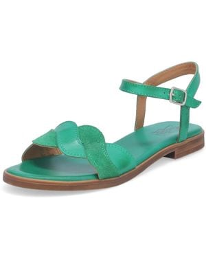 Miz Mooz Lakelyn Flat Sandal - Green