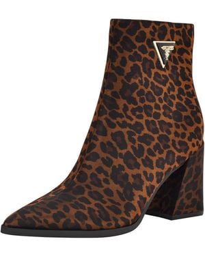 Guess Luseray Ankle Boot - Brown