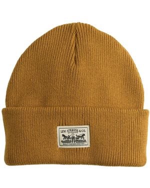 Levi's Backpatch Beanie Hat - Brown