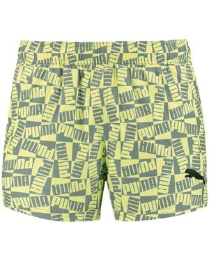 PUMA Block Logo Shorts Board - Green