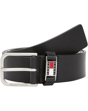 Tommy Hilfiger TJM Scanton 3.5 Am0Am13414 Fester Gürtel - Schwarz