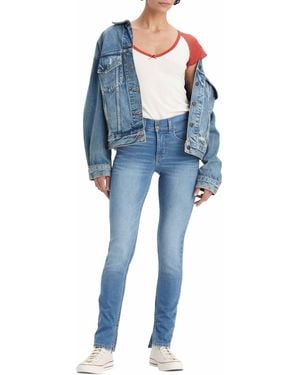 Levi's 311 Shaping Skinny Slit Hem - Blu