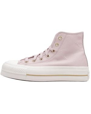 Converse Chuck Taylor All Star Lift Hi Flush Roze Roze 37 Eu - Naturel