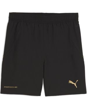 PUMA Pantaloncini da calcio da uomo Porsche Legacy 911 Spirit 70 - Nero