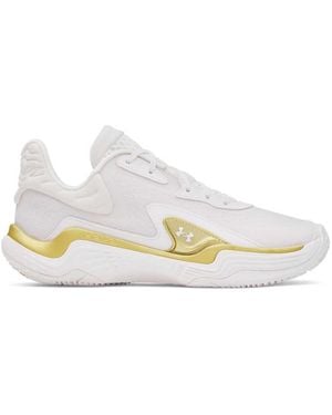 Under Armour Spawn 7 Basketball Shoes EU 44 1/2 - Bianco