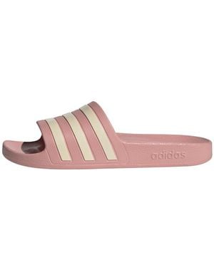 adidas Adilette Aqua Slides Sandal - Pink