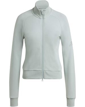 adidas Mujer Soft Lux Slim Track Top - Blauw
