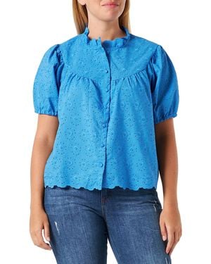 Naf Naf Lucio C1 Camicia Elegante - Blu