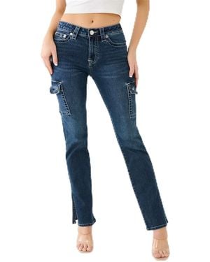 True Religion S Cargo Jeans Persian Gulf 29w / 32l - Blue