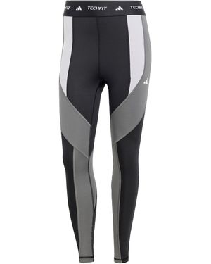 adidas Techfit 7/8 Colorblock Leggings - Nero