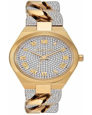 Michael Kors Analog Quartz Watch With Stainless Steel Strap Mk7487 - Metallic